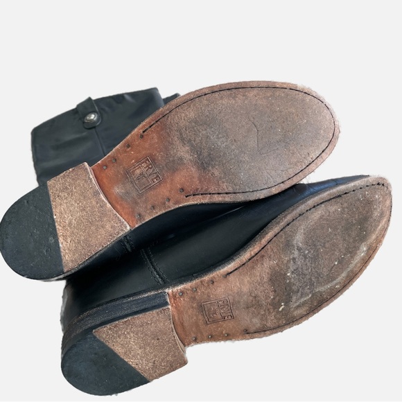 FRYE calf high boots size 8.5 B - Picture 3 of 4